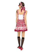 Short Majolica-print charmeuse bustier dress -  | Dolce & Gabbana