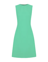 Wool midi fit-and-flare dress -  | Dolce & Gabbana