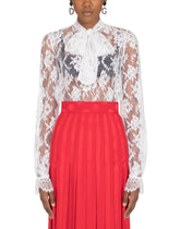 Chantilly lace blouse -  | Dolce & Gabbana