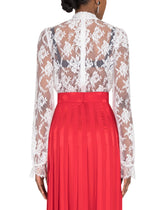 Chantilly lace blouse -  | Dolce & Gabbana