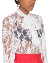 Chantilly lace blouse -  | Dolce & Gabbana