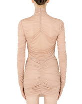 Jersey top with draping -  | Dolce &amp; Gabbana