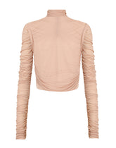 Jersey top with draping -  | Dolce &amp; Gabbana