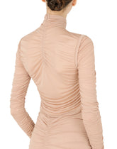 Jersey top with draping -  | Dolce &amp; Gabbana