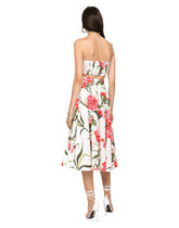 Carnation-print poplin top -  | Dolce &amp; Gabbana