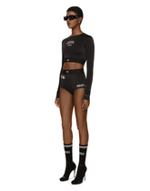 Long-sleeved spandex jersey top DGVIB3 -  | Dolce & Gabbana