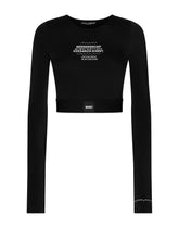 Long-sleeved spandex jersey top DGVIB3 -  | Dolce &amp; Gabbana