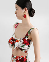 flower-print poplin top -  | Dolce &amp; Gabbana