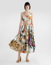 Flower-print poplin top -  | Dolce &amp; Gabbana