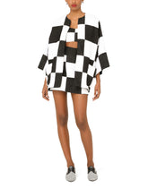 Damier patchwork jacquard bustier top -  | Dolce & Gabbana