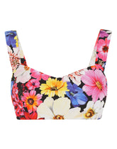 Garden-print poplin top -  | Dolce & Gabbana