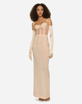 KIM DOLCE&amp;GABBANA Marquisette bodysuit -  | Dolce &amp; Gabbana