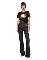 Jersey T-shirt with DG logo -  | Dolce & Gabbana