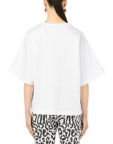 Jersey T-shirt with I'm a super model fan print -  | Dolce & Gabbana
