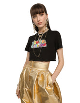 T-shirt with Gianpiero D’Alessandro print -  | Dolce & Gabbana