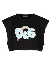 Tank top with Gianpiero D’Alessandro print -  | Dolce & Gabbana