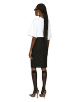 T-shirt with flocked DG logo -  | Dolce &amp; Gabbana