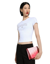 Jersey T-shirt with Dolce&amp;Gabbana lettering -  | Dolce &amp; Gabbana