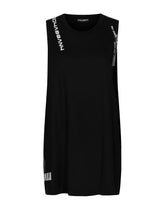 Oversize cotton jersey tank top DGVIB3 -  | Dolce & Gabbana