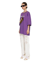 Short-sleeved T-shirt in cotton jersey with DGVIB3 print -  | Dolce & Gabbana