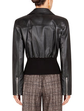 STUDDED LEATHER JACKET -  | Dolce & Gabbana