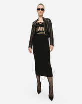 Nappa leather biker jacket -  | Dolce &amp; Gabbana
