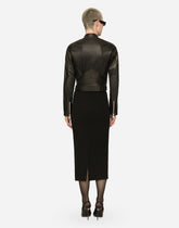 Nappa leather biker jacket -  | Dolce &amp; Gabbana