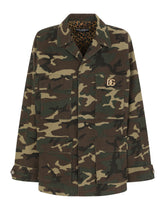 Camouflage-print cotton safari jacket -  | Dolce & Gabbana