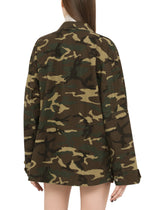 Camouflage-print cotton safari jacket -  | Dolce & Gabbana