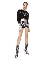 Jersey sweatshirt with Dolce&amp;Gabbana print -  | Dolce &amp; Gabbana