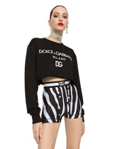 Jersey sweatshirt with Dolce&amp;Gabbana print -  | Dolce &amp; Gabbana