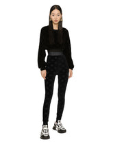 Short chenille sweatshirt with jacquard DG logo -  | Dolce &amp; Gabbana