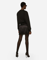 Technical jersey sweatshirt with Dolce&amp;Gabbana tag -  | Dolce &amp; Gabbana