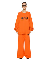Cotton jersey round-neck sweatshirt with DGVIB3 print -  | Dolce & Gabbana