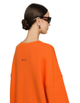 Cotton jersey round-neck sweatshirt with DGVIB3 print -  | Dolce & Gabbana