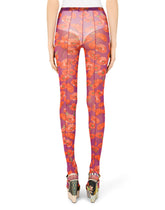 Poppy-print tights -  | Dolce & Gabbana
