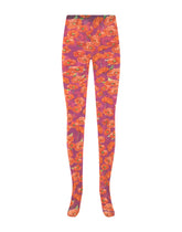 Poppy-print tights -  | Dolce & Gabbana