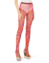 Poppy-print tights -  | Dolce & Gabbana
