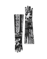 Power jersey gloves with Dolce&amp;Gabbana print -  | Dolce &amp; Gabbana