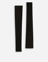 Long fingerless gloves with DG logo -  | Dolce &amp; Gabbana