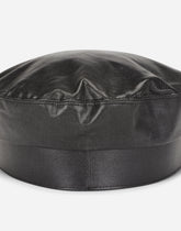 Baker boy hat with DG logo chain -  | Dolce & Gabbana