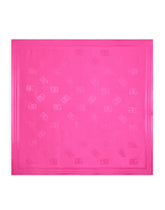 Twill jacquard scarf with DG logo (90 x 90) -  | Dolce & Gabbana