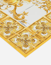 Majolica-print twill scarf (90 x 90) -  | Dolce &amp; Gabbana