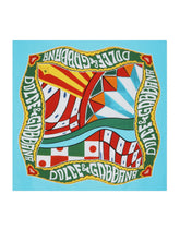 Carretto-print twill scarf (90x90) -  | Dolce & Gabbana