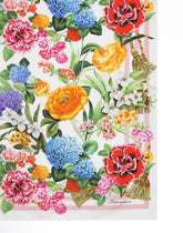 Floral-print silk twill foulard (90x90) -  | Dolce &amp; Gabbana