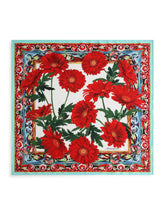 Gerbera-print twill scarf (70 x 70) -  | Dolce &amp; Gabbana