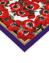 Garden-print twill scarf (70 x 70) -  | Dolce & Gabbana
