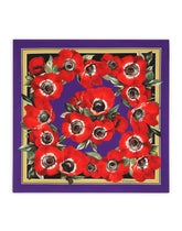 Garden-print twill scarf (70 x 70) -  | Dolce & Gabbana