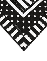 70x70 silk twill scarf with polka dot print -  | Dolce &amp; Gabbana