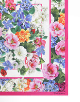 Floral-print silk twill foulard (70x70) -  | Dolce &amp; Gabbana